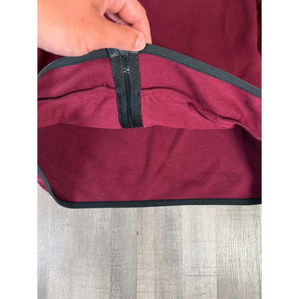 Nike Tech Fleece Full Zip Hoodie Jacket Burgundy Maroon CU4489-638 Mens Medium